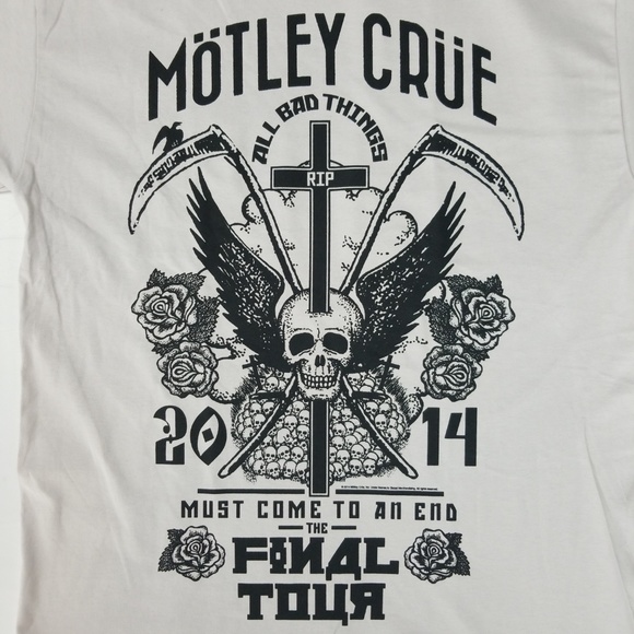Gildan Other - Motley Crue Licensed Final Tour 2014 Band T-Shirt